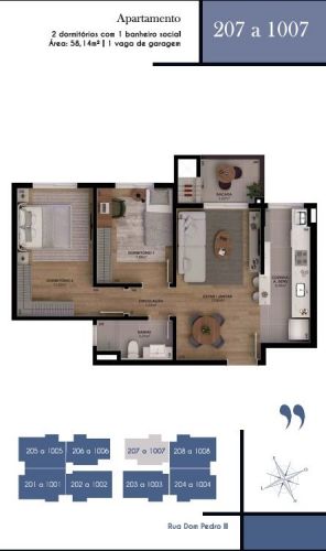 Apartamento 2 dormitórios à venda Bairro Rio Branco - São Leopoldo 759746