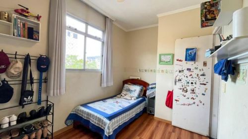 Apartamento  3 quartos no Castelo 86m de área     vaga sobre pilotis  773544