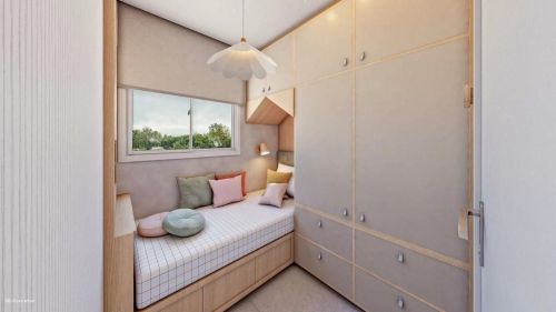 Apartamento 44m² 2 dorm.1 suíte B. Campestre Santo André Condomínio Horizonte Campestre. 785126