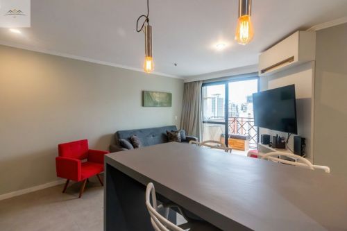 Apartamento à venda na V. Olímpia mobiliado 2 dorm. 1 vg. 54m² 776732