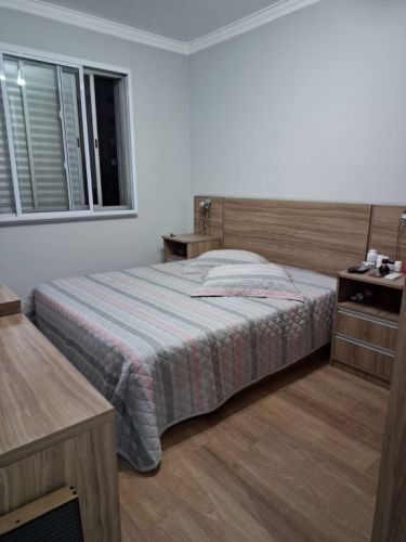 Apartamento à venda na Vila Guiomar 3 dorm. 1 suíte 2 vgs. 130m² com armários planejados. 706001