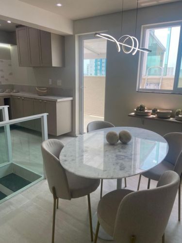 Apartamento Cobertura Duplex mobiliado à venda no Pq. das Nações em Santo André 3 dorm 2 vg. 166m² 767121