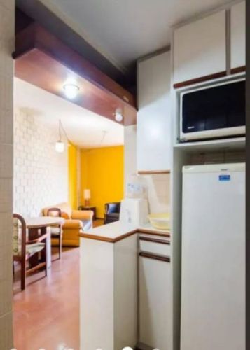 Apartamento - Loft 1 dorm c suíte 40m² Sala Mobiliado Jd. do Mar São Bernardo. 658107