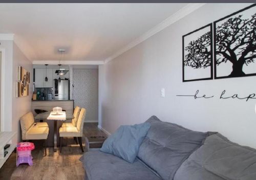 Apartamento no centro de Diadema com 63m² 3 quartos 1 suíte e 1 vaga. 775056