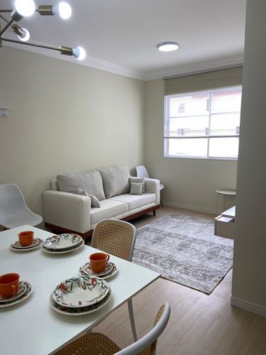 Apartamento reformado mobiliado no Cond. Atlântico Sul em Santo André 2 dorm. 1 vg 53m² 785387