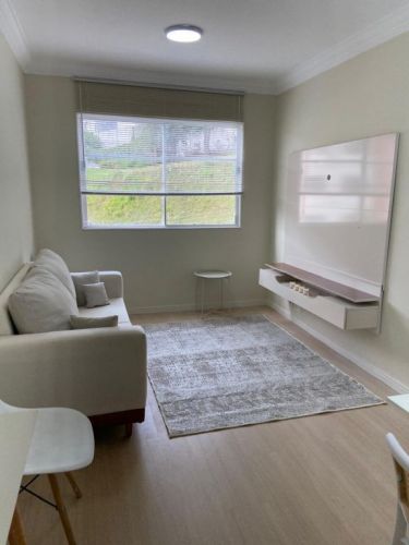 Apartamento reformado mobiliado no Cond. Atlântico Sul em Santo André 2 dorm. 1 vg 53m² 785389