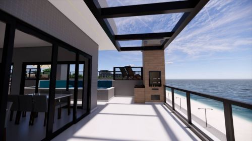 Apartamentos de Frente Para o Mar no Costa Azul em Matinhos 746288