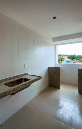 Apartamentos Tipos - 2 quartos com suíte e varandaacabamento em porcelanato e granito 2 vagas de garagem. Torre com 2 elevadores e medidores individuais 773976