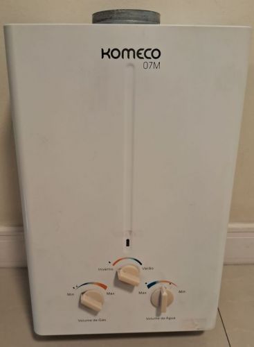 Aquecedor a Gás Gn Komeco 75l a pilha para chuveiro ou Bica. 753920