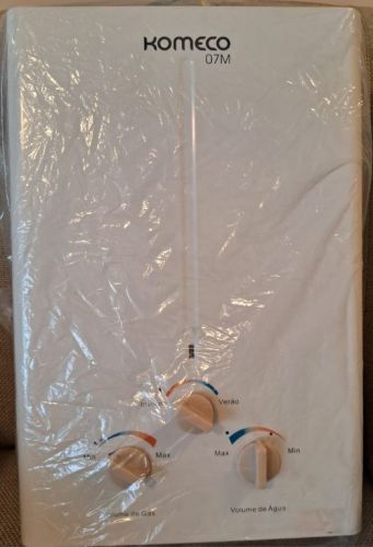 Aquecedor a Gás Gn Komeco 75l a pilha para chuveiro ou Bica. 753921