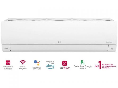 Ar-condicionado Split Lg Dual Inverter Voice Ai 18.000 Btus Frio S3-q18kl31b 752921