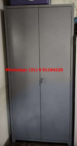 Armário de aço 198x90x40 Novo com Chave Frete Grátis para Bh 756778