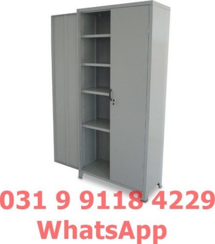 Armário de Aço Grande com 4 Prateleiras e Chave Frete Grátis Bh Minas Gerais - Novo 764758