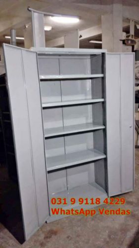 Armário Grandão 4 Prateleiras internas com Chave Novo Frete Gratuito para Belo Horizonte Mg 762572