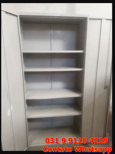 Armário Grandão 4 Prateleiras internas com Chave Novo Frete Gratuito para Belo Horizonte Mg 762579