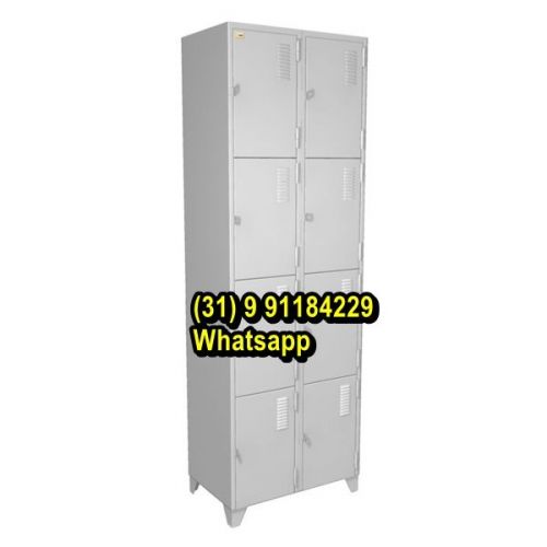 Armários de aço Roupeiros 4 8 12 16 e 20 portas Frete Grátis para Bh 756580
