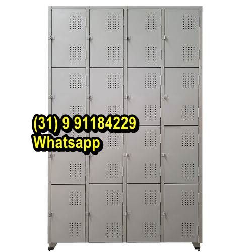 Armários de aço Roupeiros 4 8 12 16 e 20 portas Frete Grátis para Bh 756582