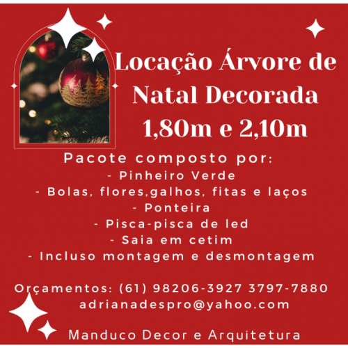 Árvore de Natal decorada em Brasília 626844