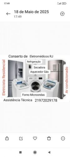 Assistência Electrolux Cōnsul Recreio Barra  749527