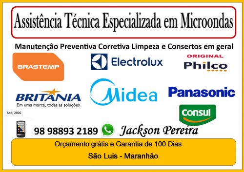 Assistência Técnica Especializada Em Fornos Micro-ondas 772113 Assistência Técnica Especializada Em Fornos Micro-ondas 772113