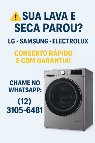 Assistencia tecnica lava e seca Lg Taubaté 755003