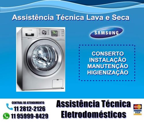 Assistência técnica lava e seca Samsung 540728