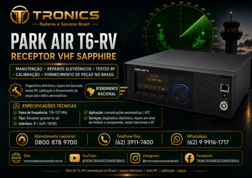 Assistência Técnica Park Air Sapphire Tronics 785366