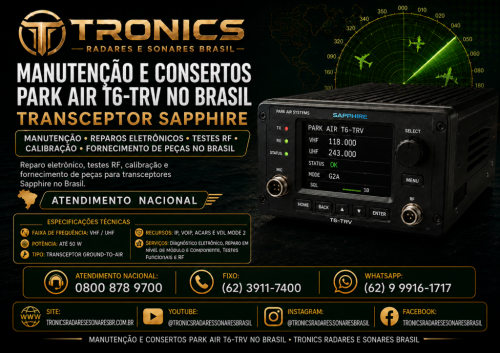 Assistência Técnica Park Air Sapphire Tronics 785370