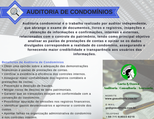 Auditoria de Condomínio - Preventiva e Investigativa 693931