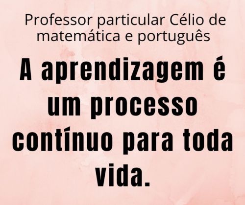 Aula particular de matemática física ou português  761804 Aula particular de matemática física ou português  761804