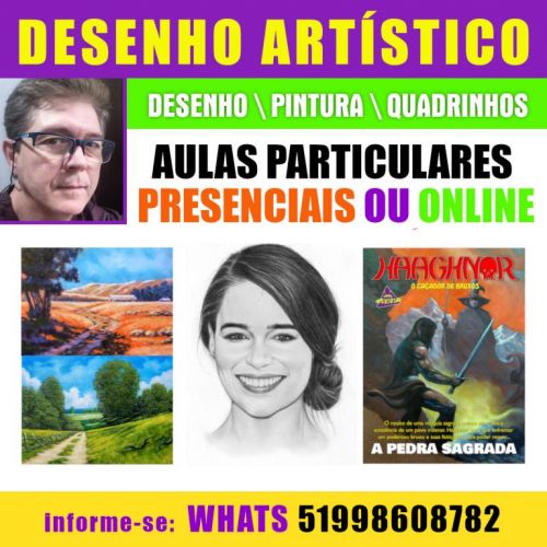 Aulas particulares de Desenho Artístico 774921