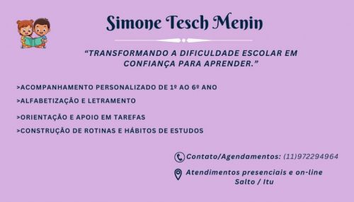 Aulas Particulares - Transformando as dificuldades escolares em confiança para aprender  773324