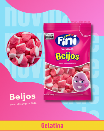 Bala beijos Fini 752378