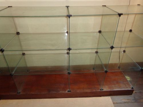 Balcões de vidro modulado para atendimento loja e feiras  558635