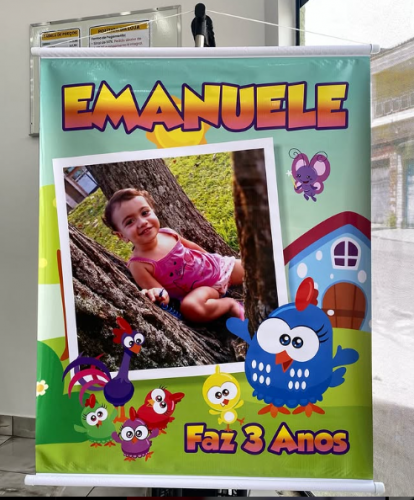 Banner Lona 250g - Tamanho 40x60cm 744421