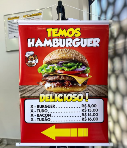 Banner Lona 250g - Tamanho 40x60cm 744422