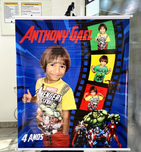 Banner Lona 250g - Tamanho 40x60cm 744425