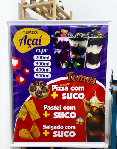 Banner Lona 250g - Tamanho 40x60cm 744426