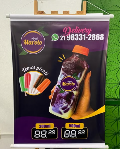 Banner Lona 250g - Tamanho 40x60cm 744427