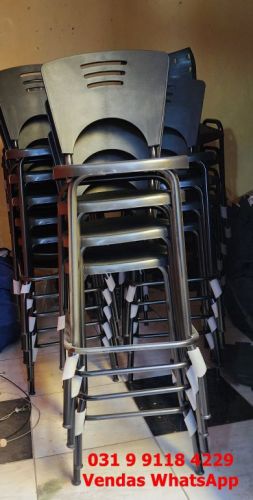 Banqueta Alta Para Bancada Balcão Gourmet Preta - Frete Grátis para Bh Minas Gerais - Nova 769162