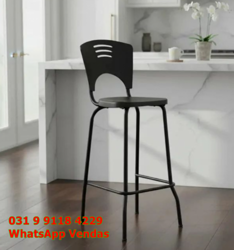 Banqueta Alta Para Bancada Balcão Loja Lanchonete Gourmet Preta Nova Entrega Grátis para Bh Minas Gerais 762597 Banqueta Alta Para Bancada Balcão Loja Lanchonete Gourmet Preta Nova Entrega Grátis para Bh Minas Gerais 762597