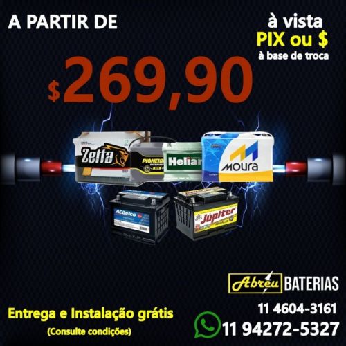 Baterias a Partir de 269.90 744070