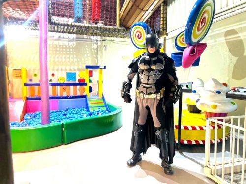 Batman personagem vivo cosplay festa infantil 787587