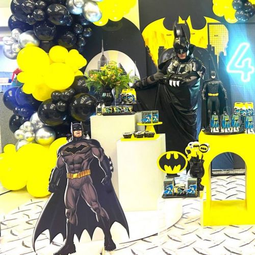 Batman personagens vivos cover festa herois 736907