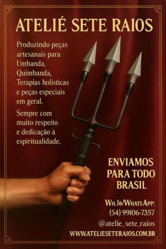 Bengalas espadas Adagas Exus Iansã São Jorge Escudo Espada de São Jorge Exu Caveira Exu Tranca Rua Tridente Garfo Medieval Umbanda Quimbanda 752608