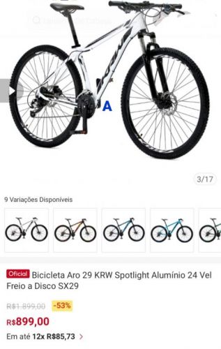 Bicicleta aro 29 694214