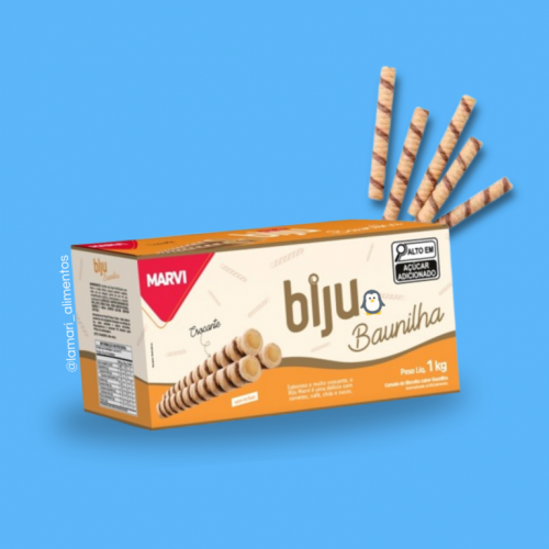 Biju baunilha 1kg Marvi 751923