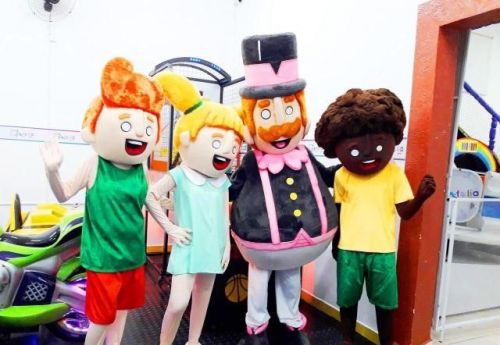 Bita personagens vivos cosplay Festa infantil 786939
