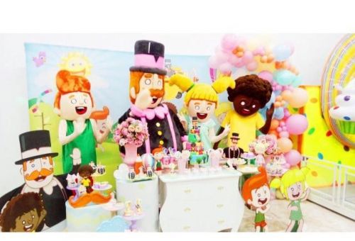 Bita personagens vivos cosplay Festa infantil 786940
