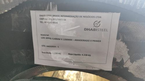 Bobina galvalume porto de São Francisco do Sul 765555